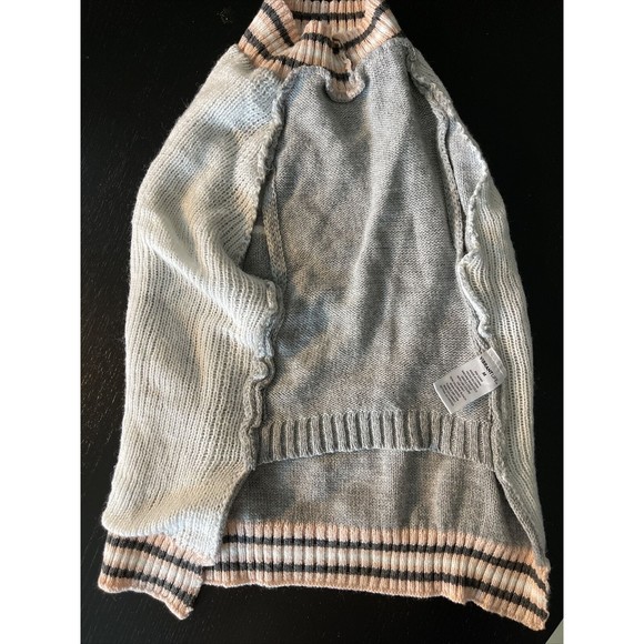 Dog's Sweater "Boss Lady"  Vibrant Life Pink Gray M - Picture 4 of 5